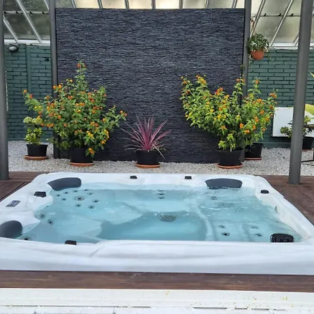 Villa Private House With Sauna, Jacuzzi And Hawaiian Hothouse Velvary